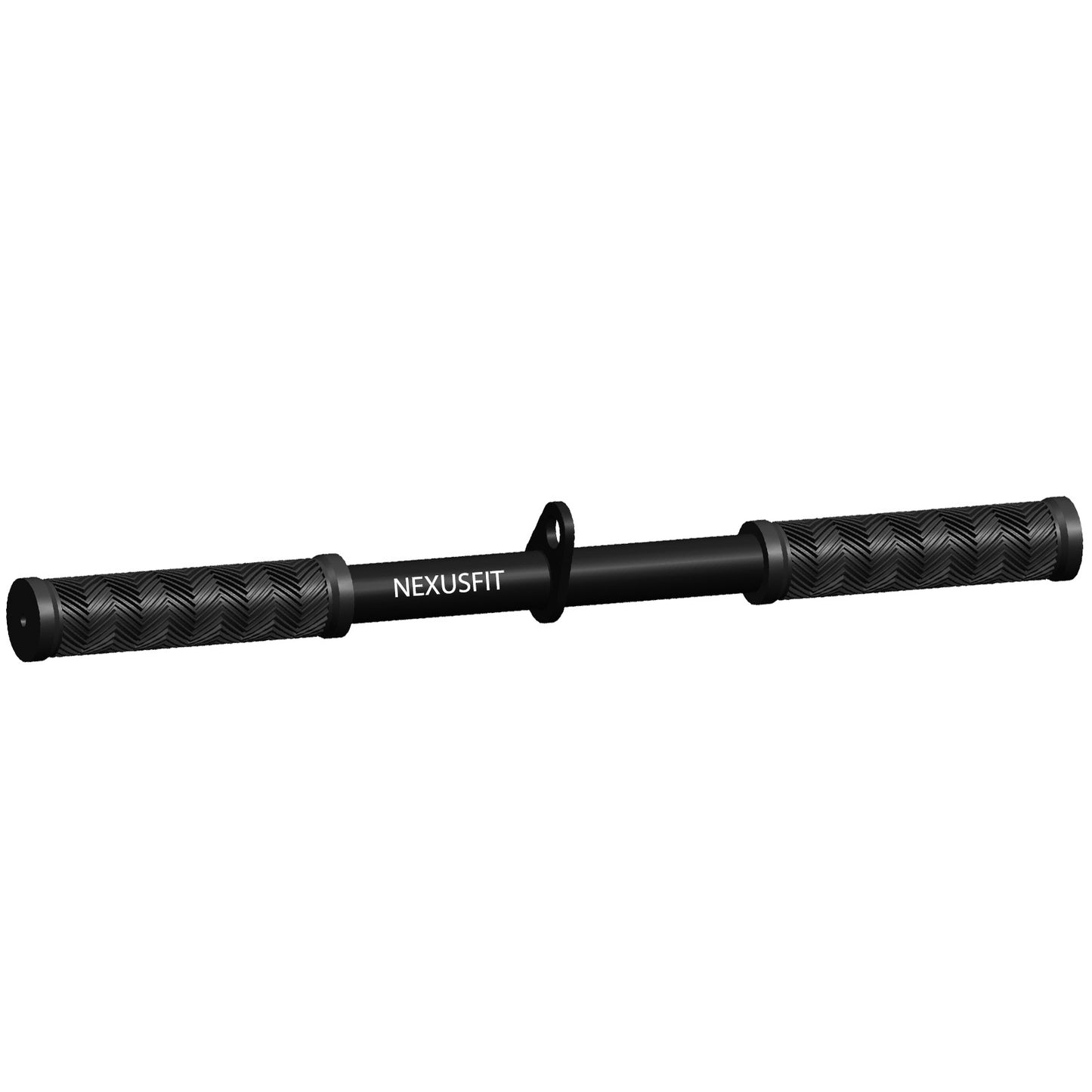 NEXUSFIT Exercise Bars, Straight Bar Cable Attachment, Non-Slip Tricep Bar for Tricep Pull Down Attachment