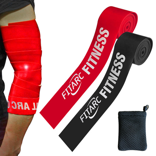 Fitarc Floss Bands for Muscle Compression,Mobility & Recovery Bands,Compression Bands for Knee,Ankle,Arm,Shoulder