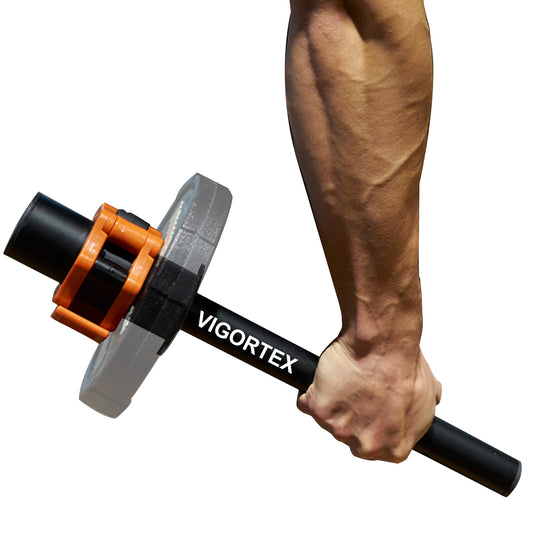 VIGORTEX Physical Fitness Purposes, Wrist Bar,Forearm Strengthener,Manually Operated Exercise Equipment