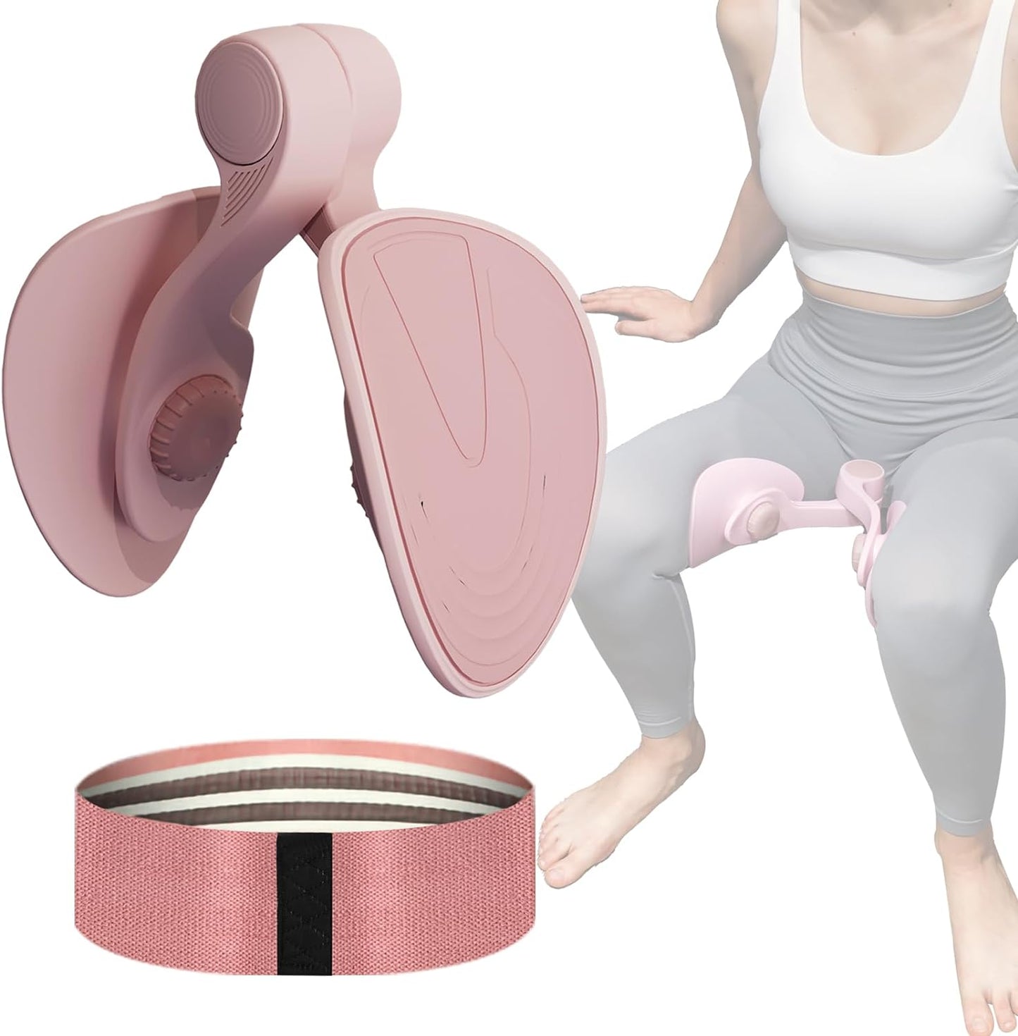 Shnlie Thigh Master Thigh Exerciser for Woman,Inner Thigh Toner,Pelvic Floor Strengthening Device Women