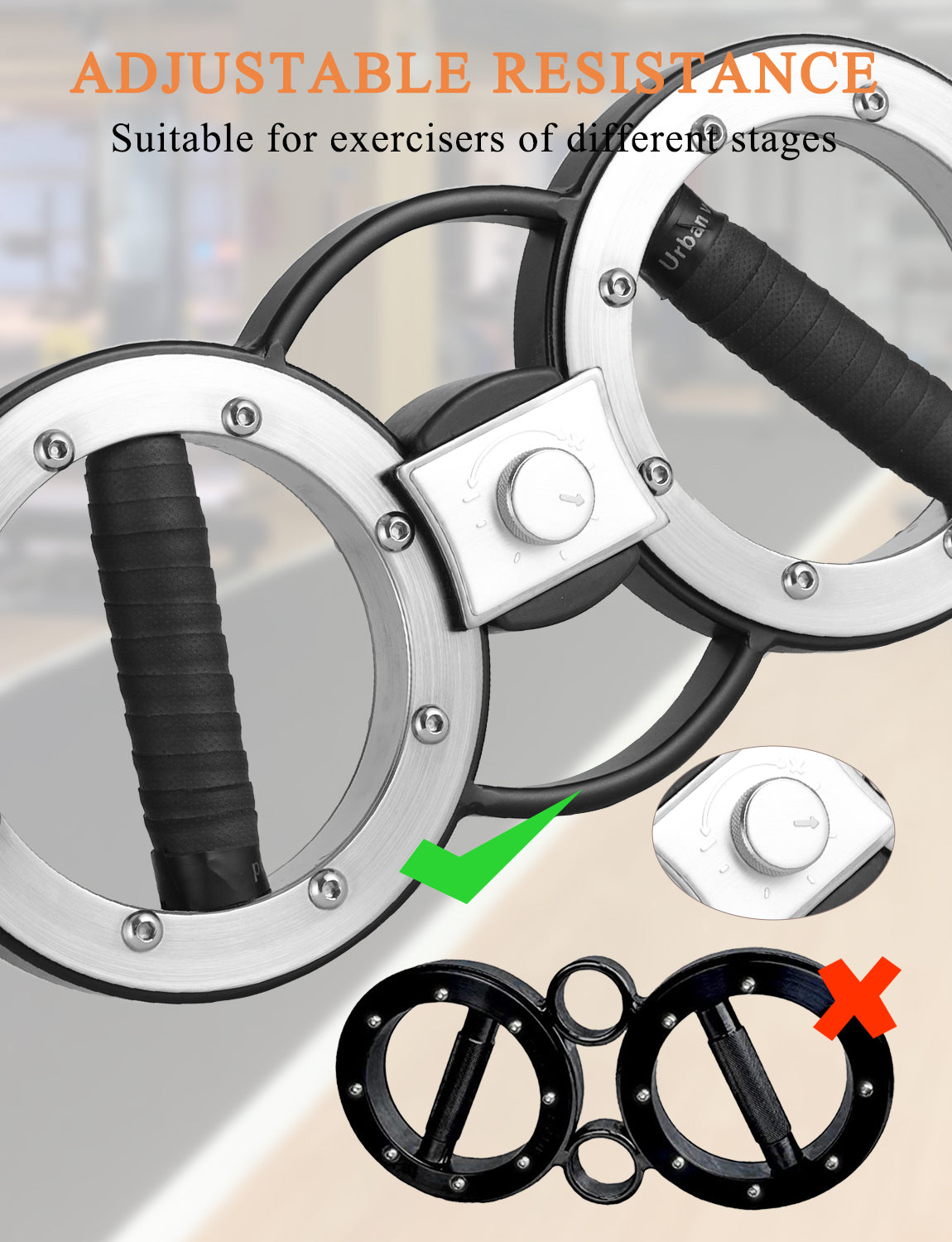 Pro Wrist Roller - Onderarm Trainer Pro Wrist Roller - Onderarm Trainer